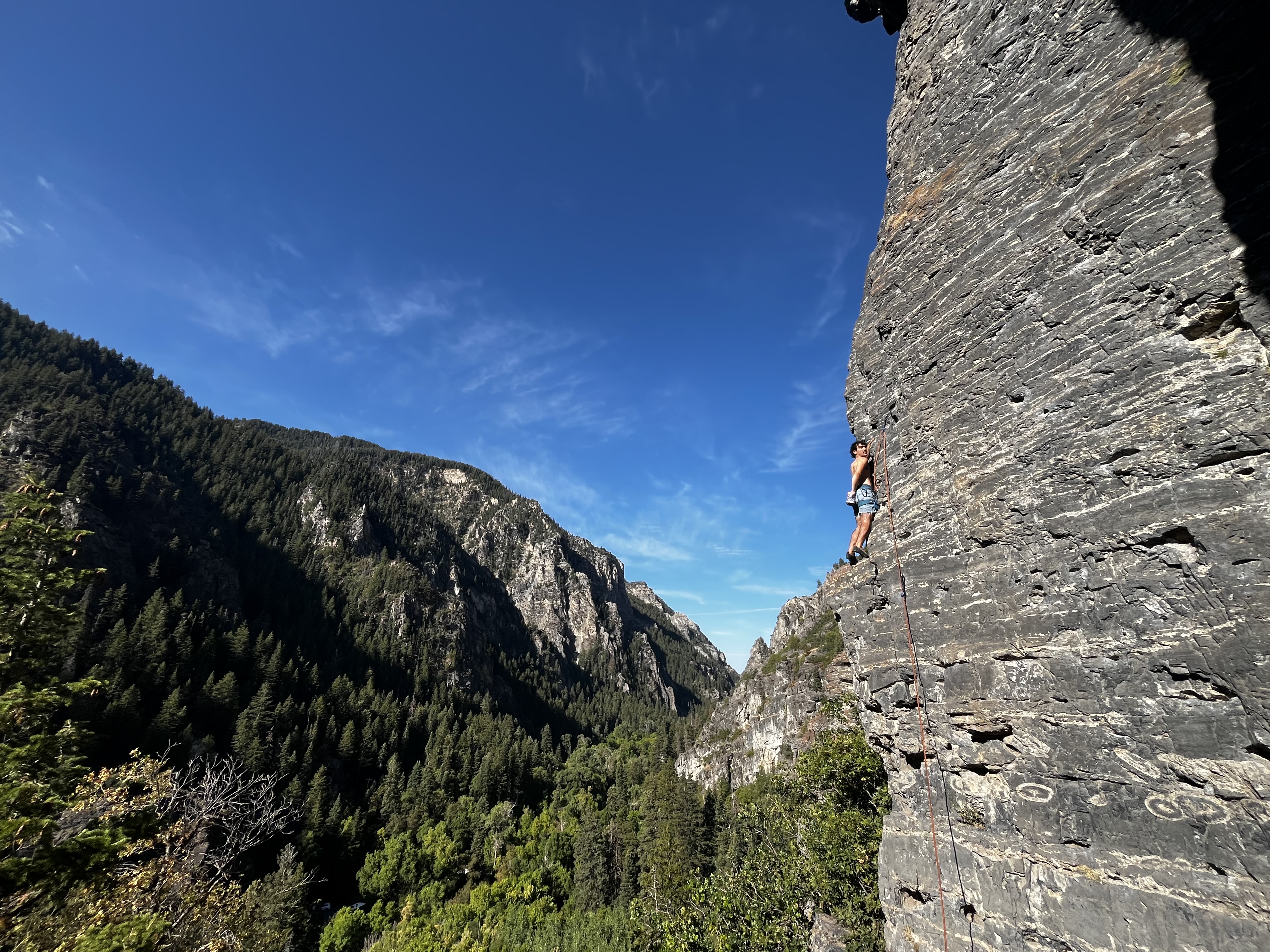 Rock climbing photo