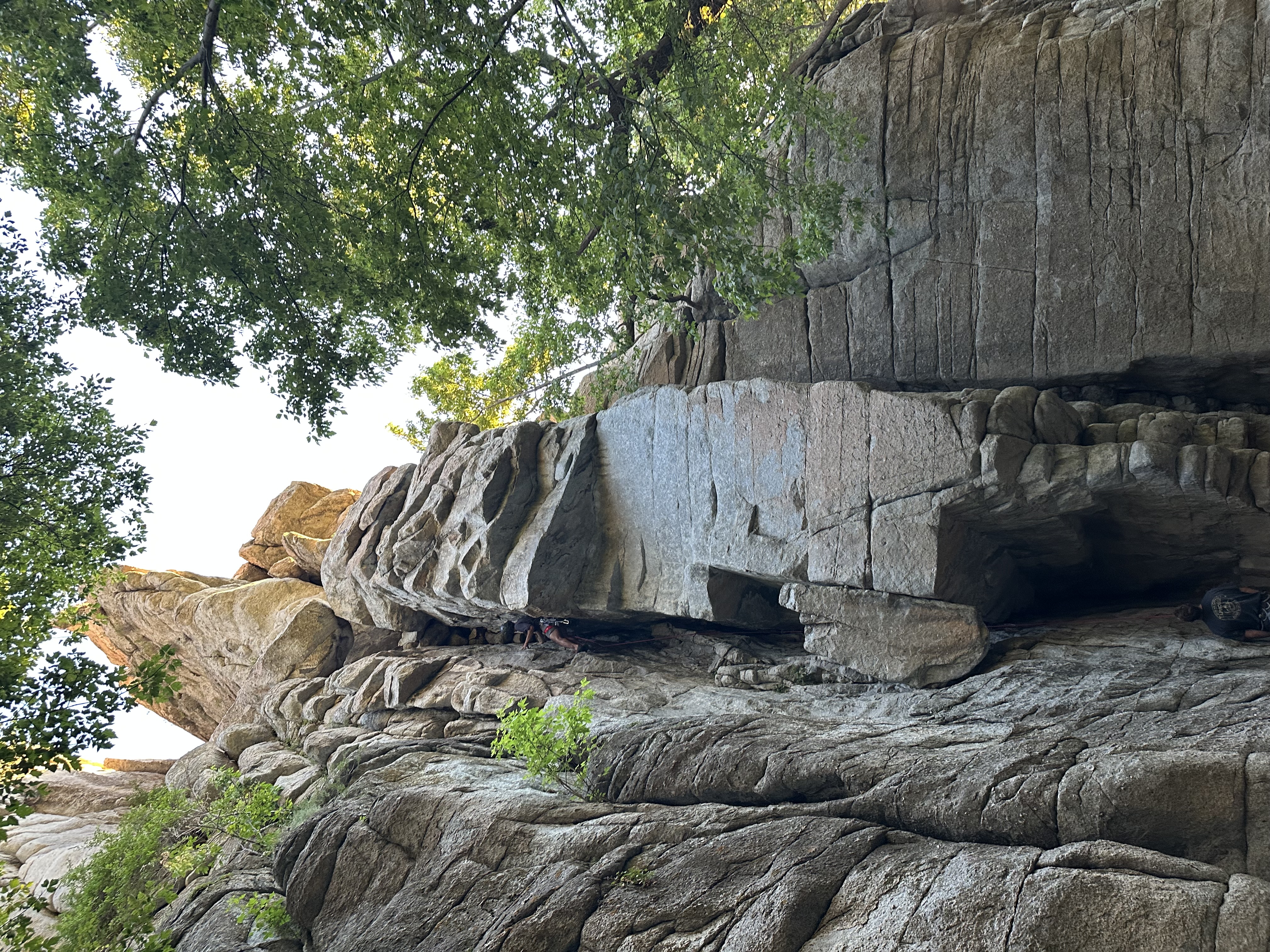 Rock climbing photo