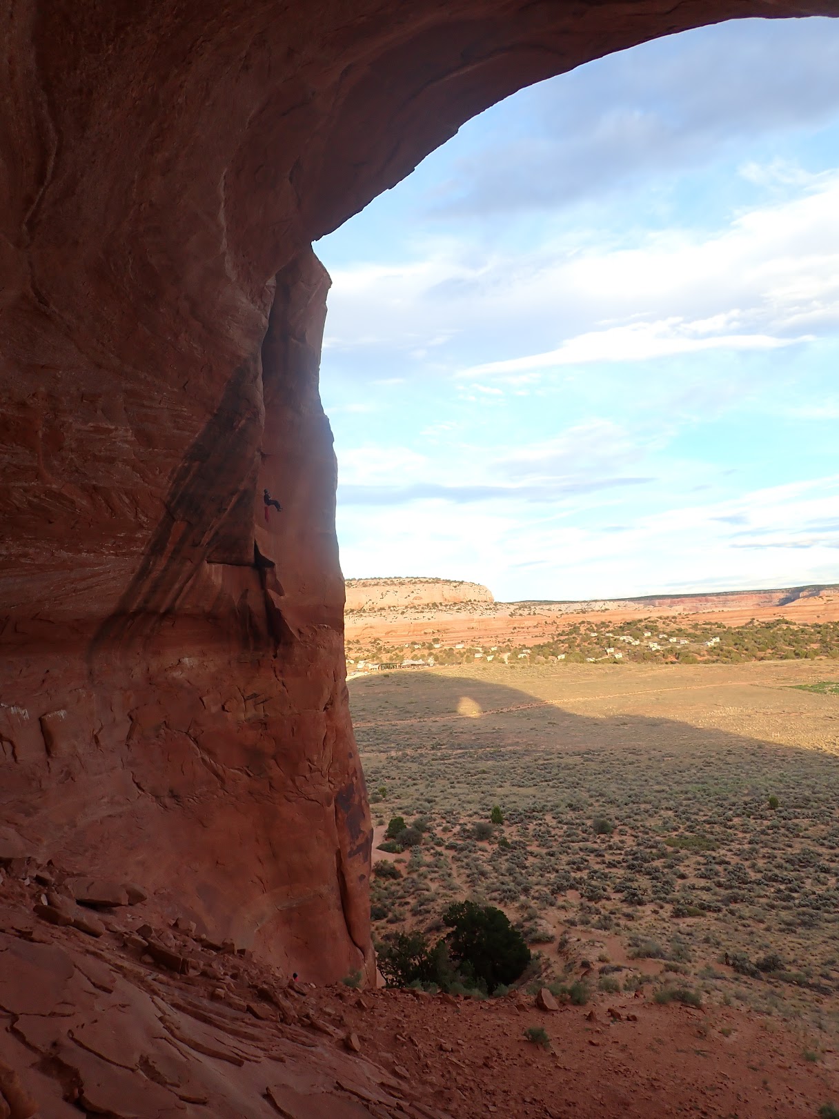 Rock climbing photo